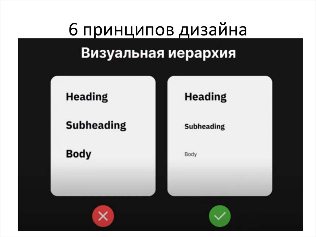6 принципов дизайна