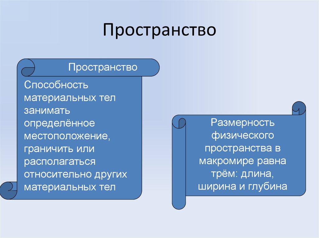 Пространство