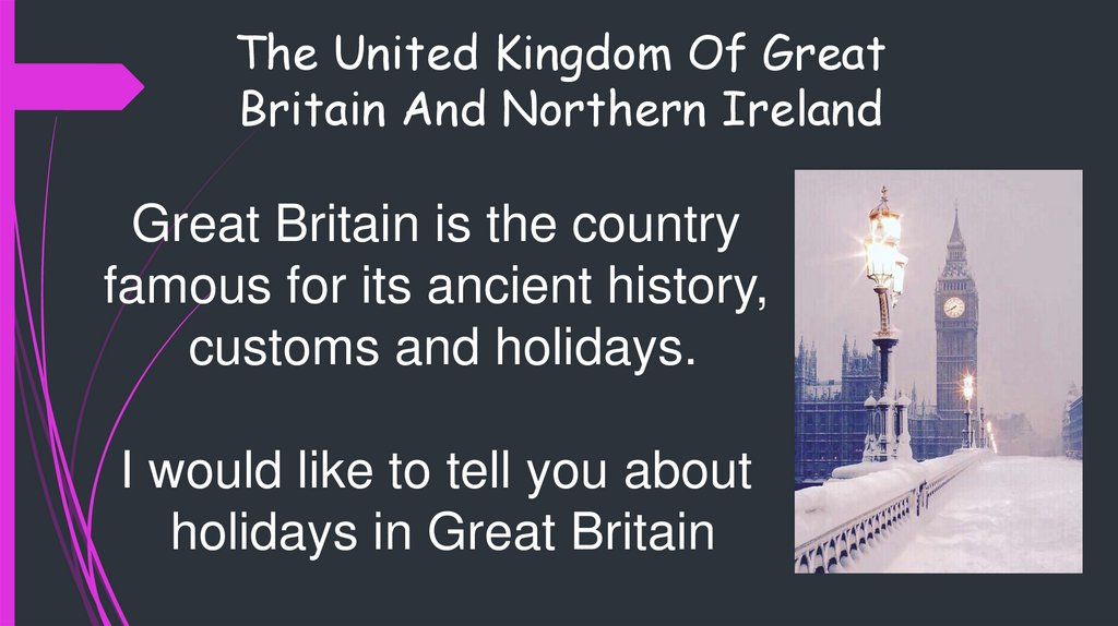 The United Kingdom Of Great Britain And Northern Ireland