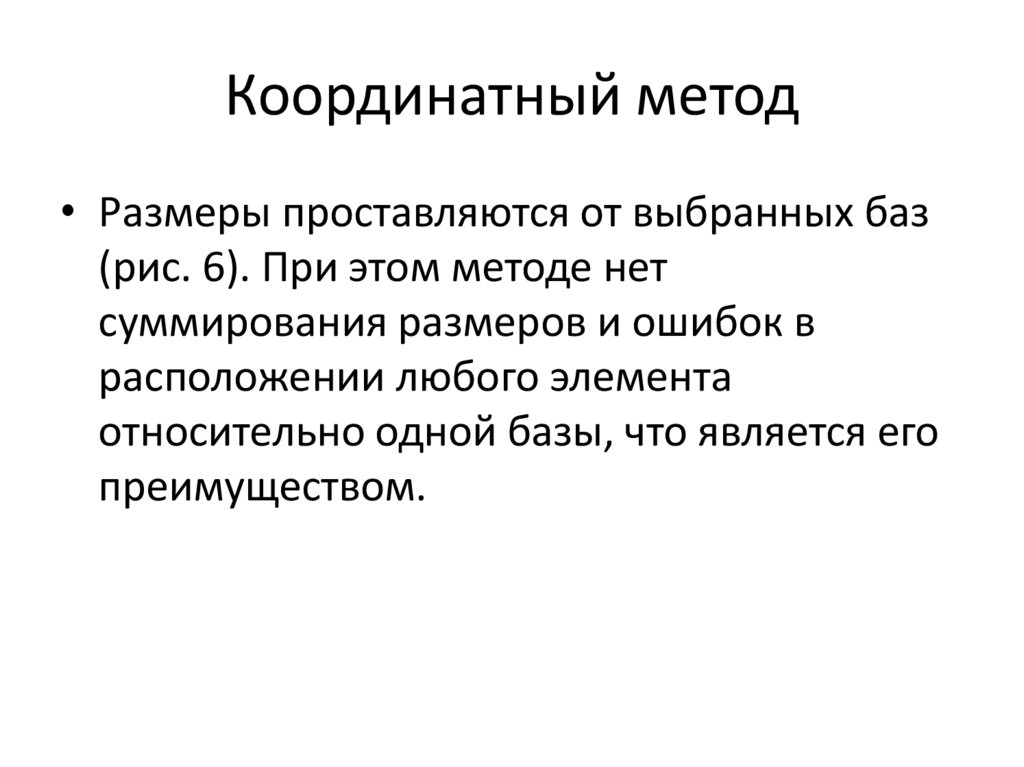 Координатный метод