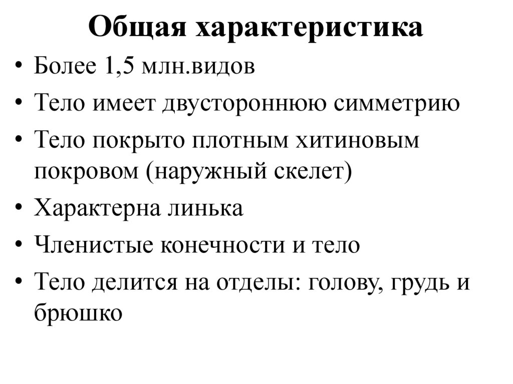 Общая характеристика