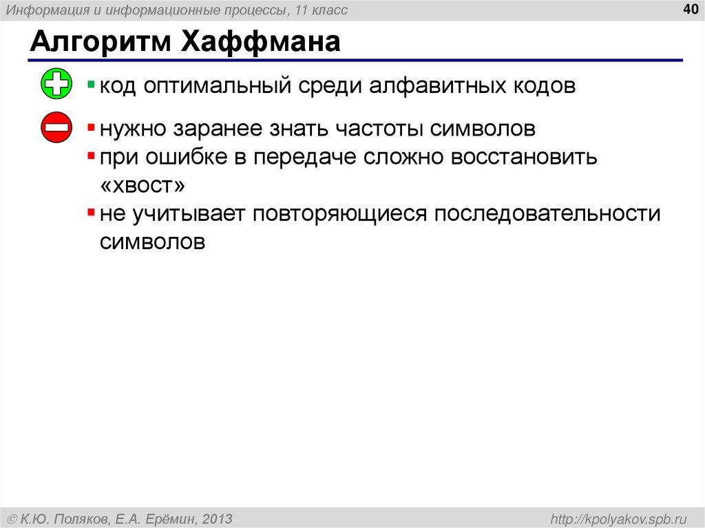 Алгоритм Хаффмана