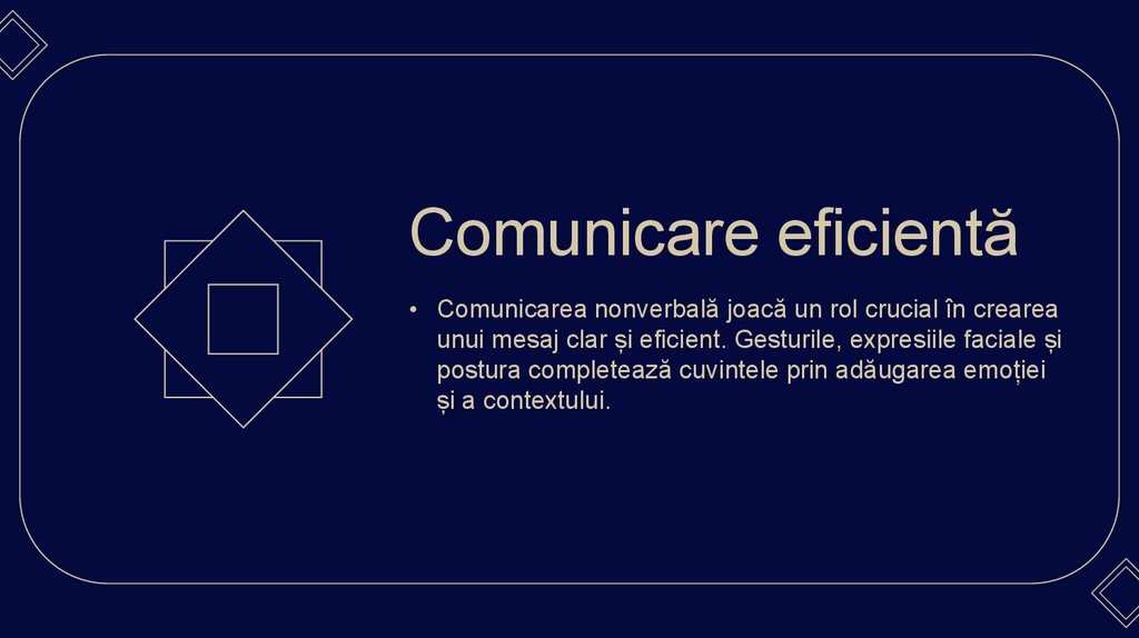 Comunicare eficientă