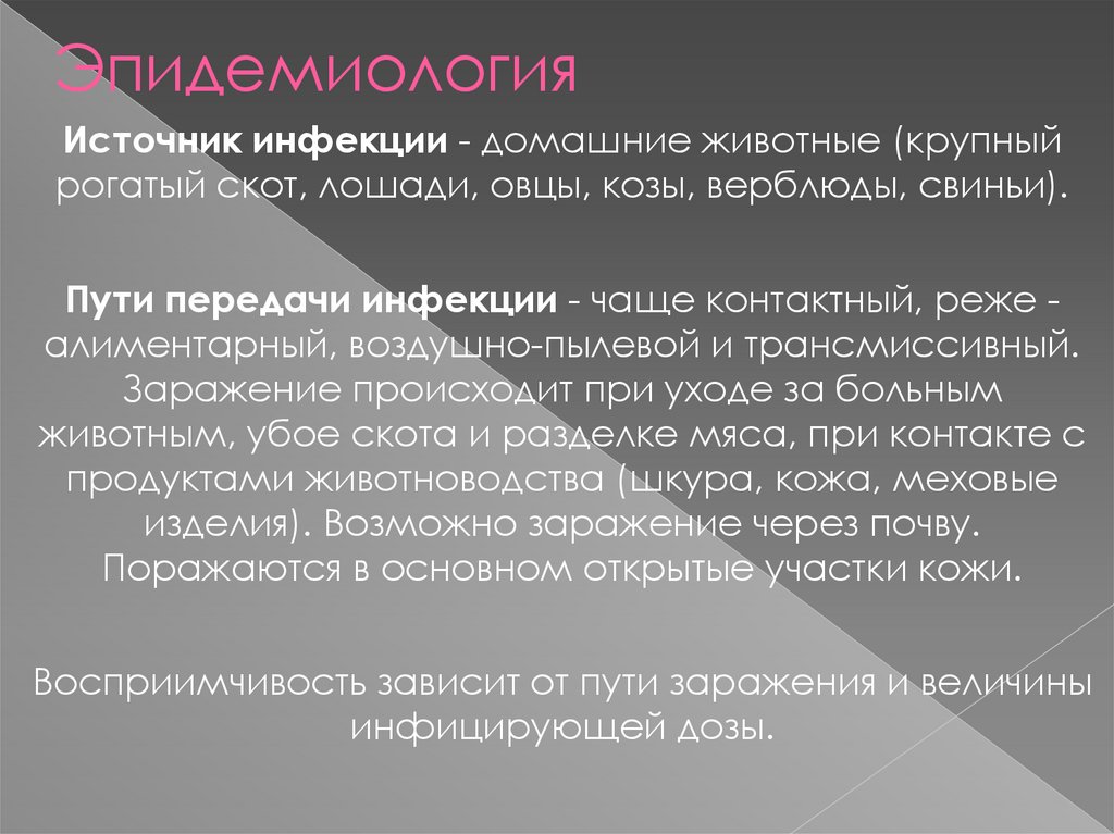 Эпидемиология