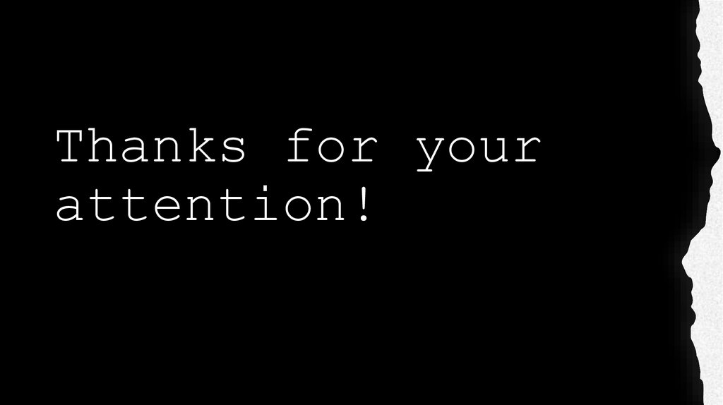 Thanks for your attention!