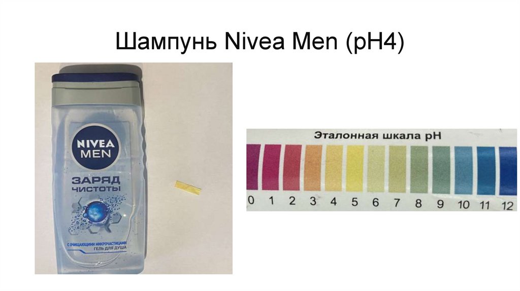 Шампунь Nivea Men (pH4)