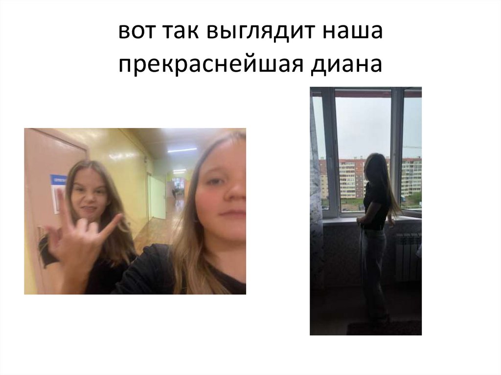 вот так выглядит наша прекраснейшая диана