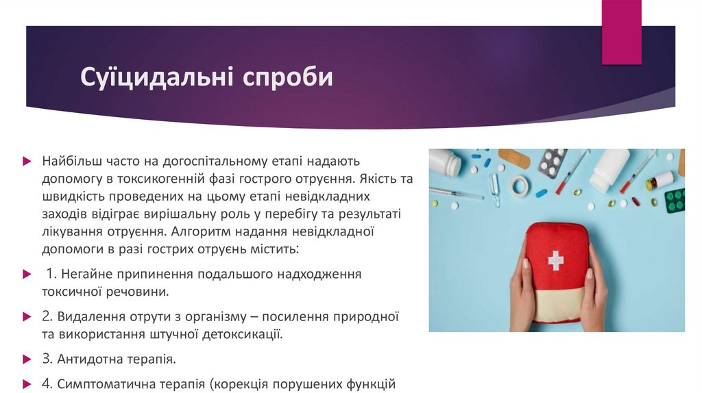 Суїцидальні спроби