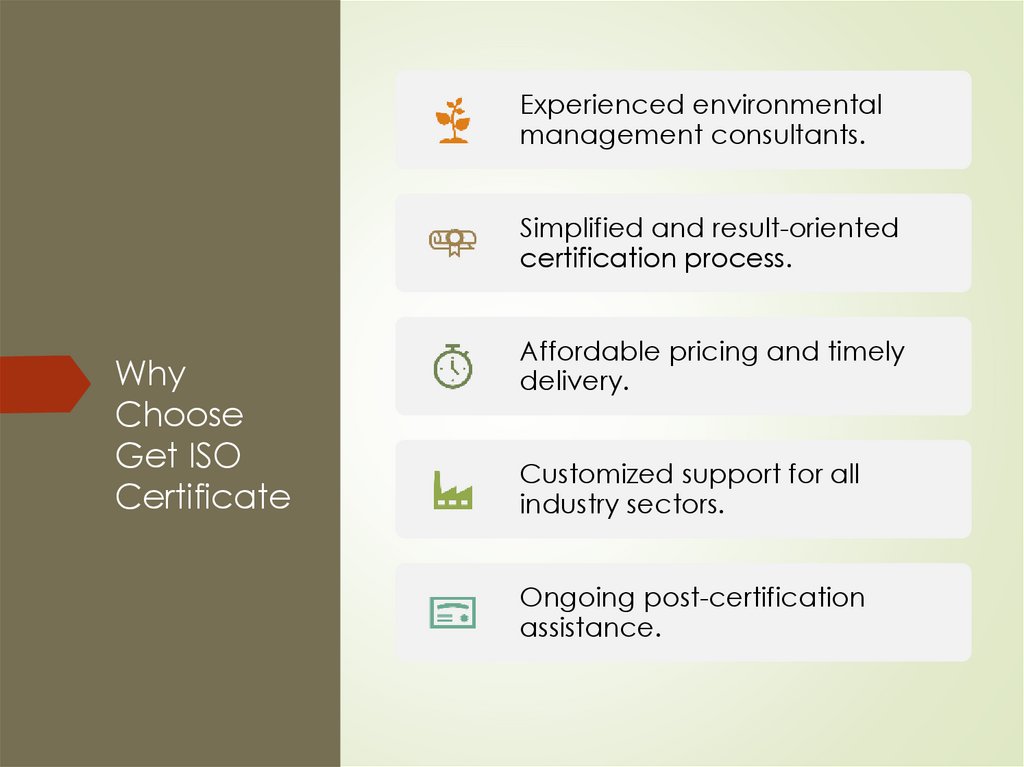 Why Choose Get ISO Certificate