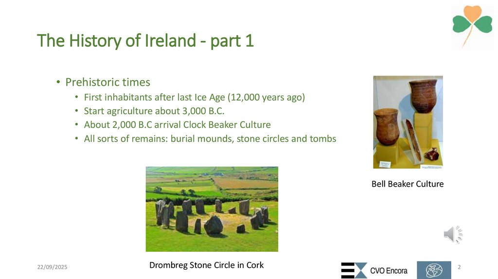 The History of Ireland - part 1
