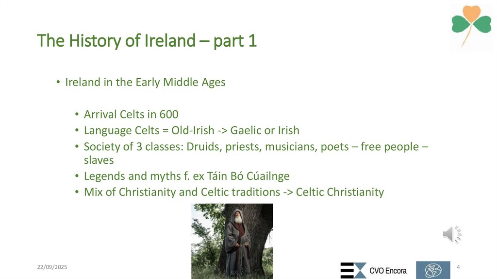 The History of Ireland – part 1
