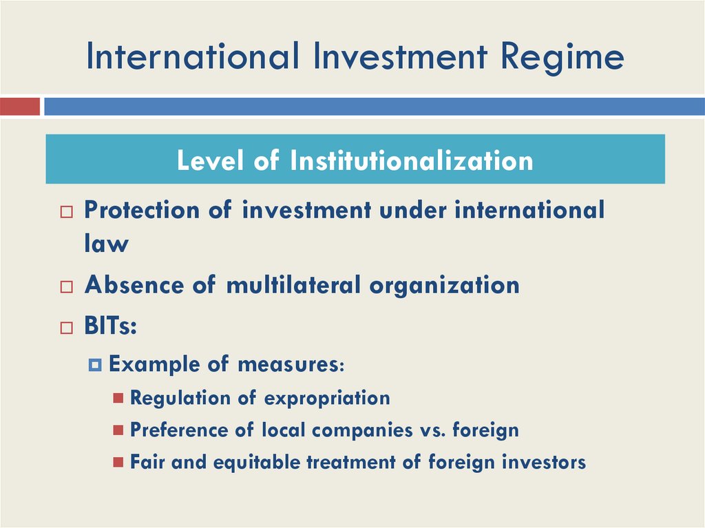 International Investment Regime