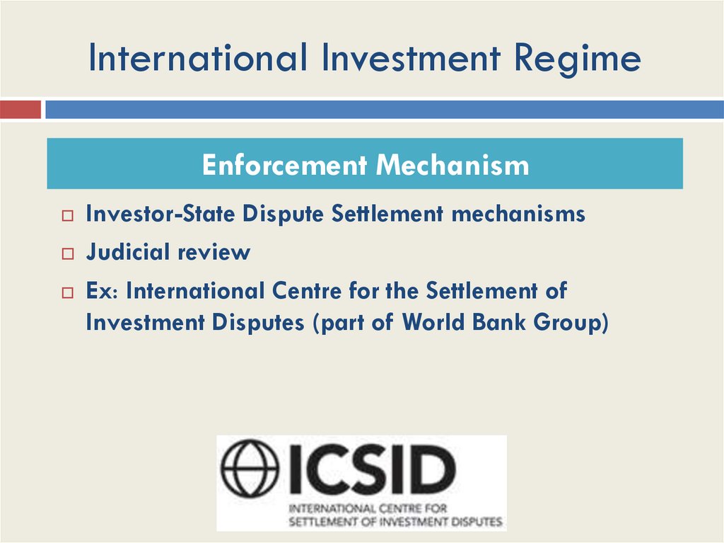 International Investment Regime