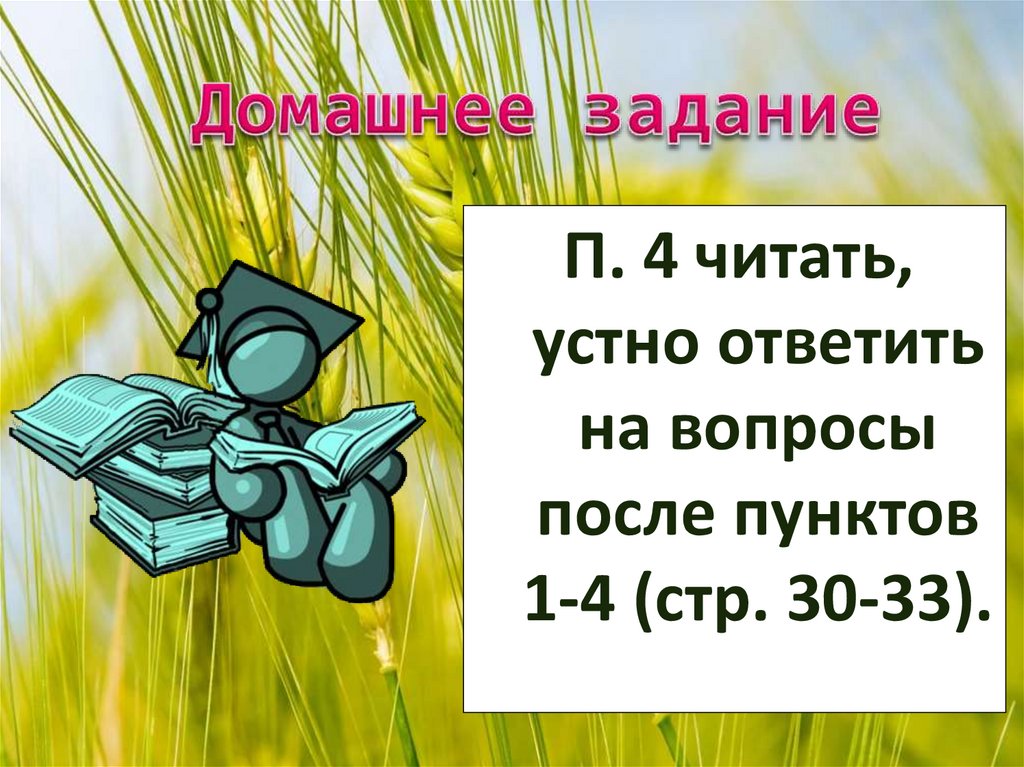 Домашнее задание