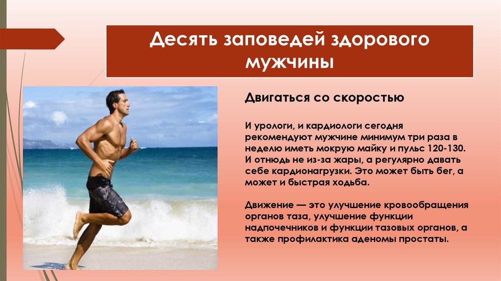 Десять заповедей здорового мужчины