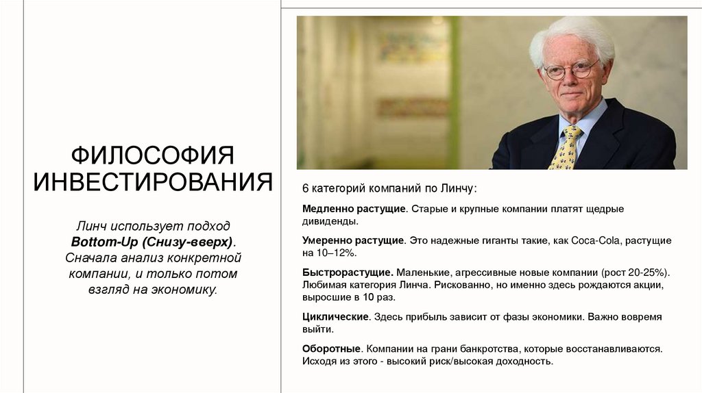 Философия инвестирования