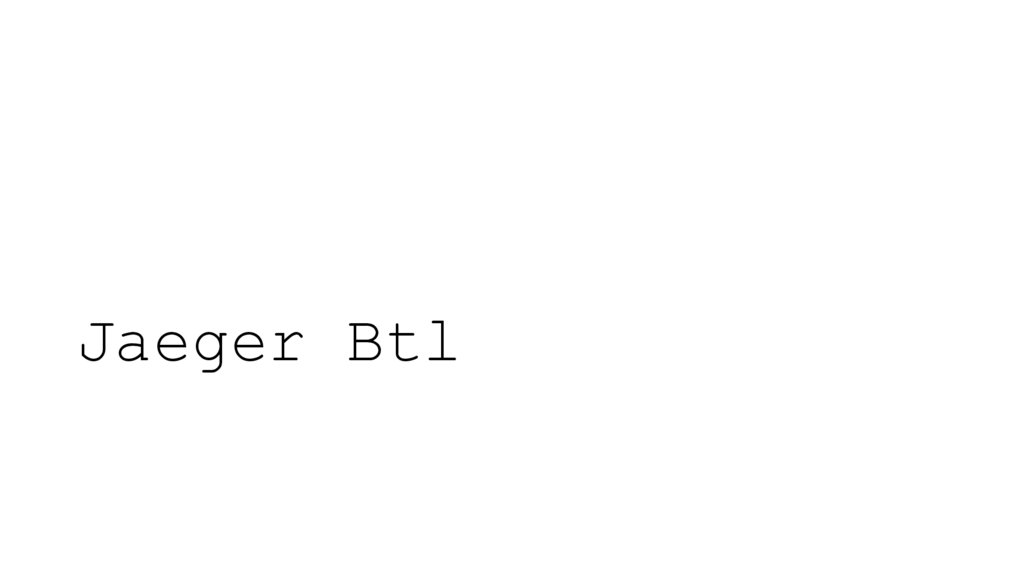 Jaeger Btl