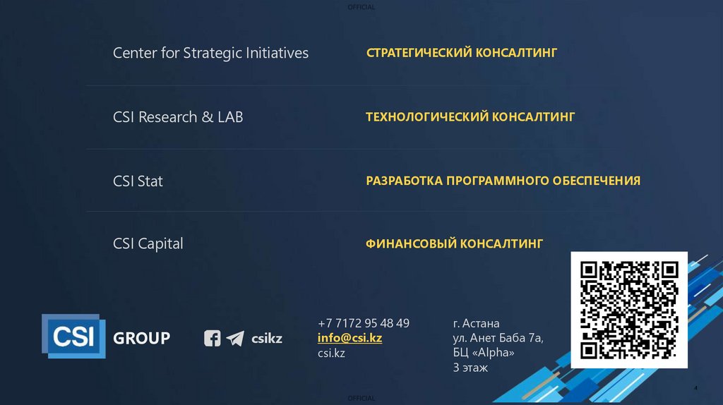 Center for Strategic Initiatives