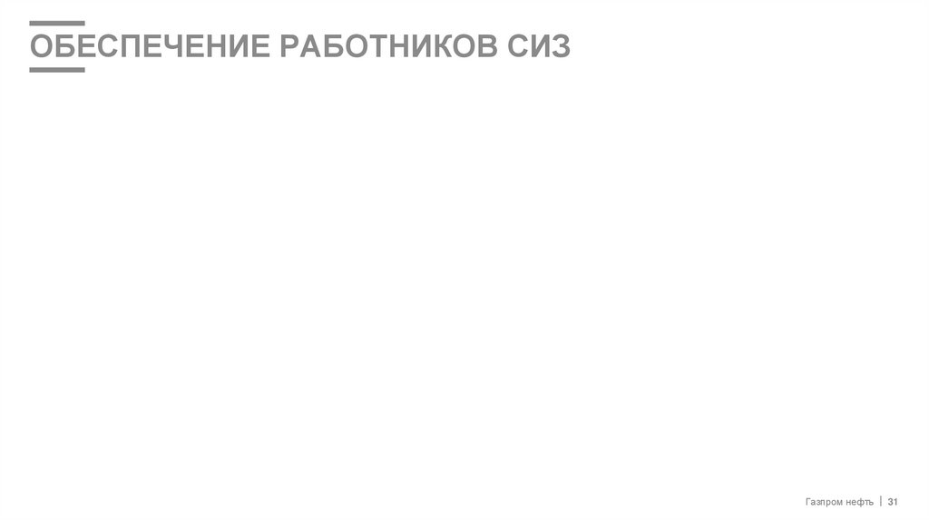 Обеспечение работников СИЗ