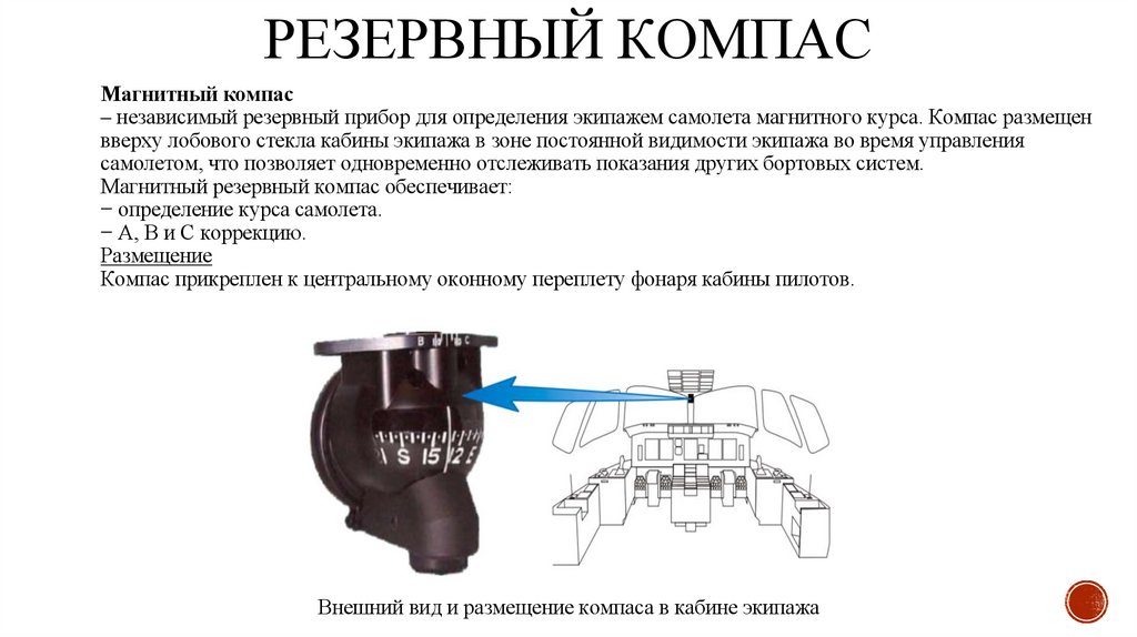 РЕЗЕРВНЫЙ КОМПАС
