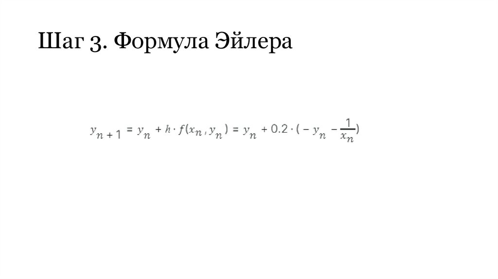 Шаг 3. Формула Эйлера