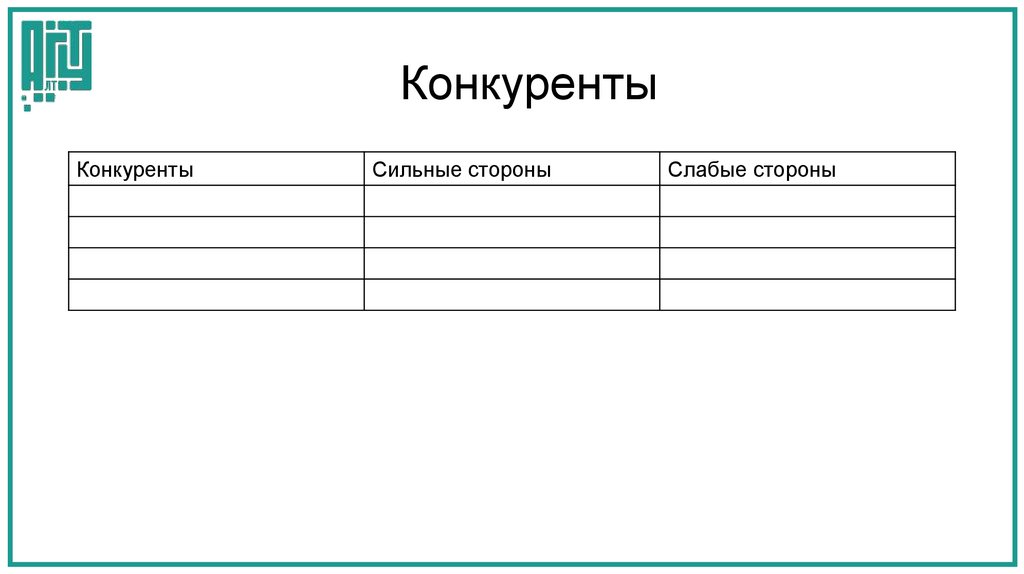 Конкуренты