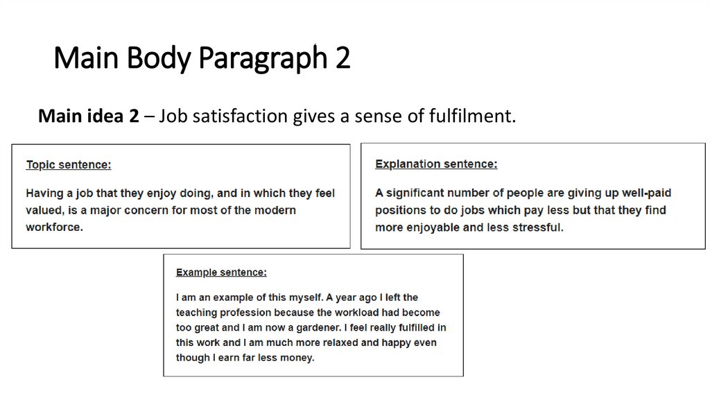 Main Body Paragraph 2