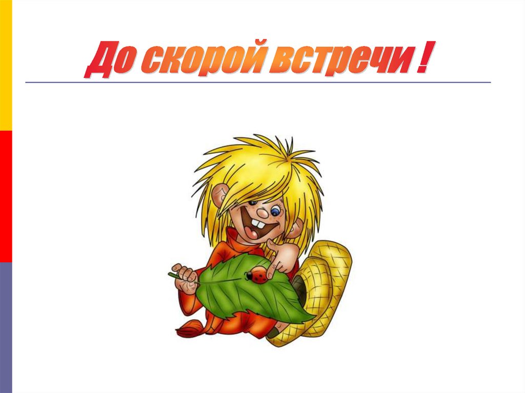 До скорой встречи !