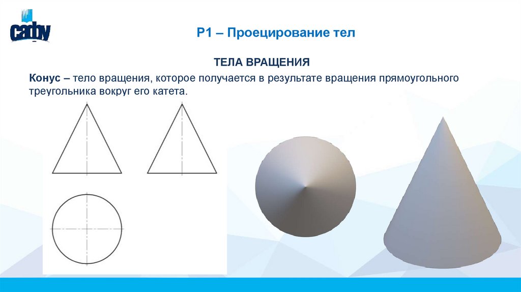 Р1 – Проецирование тел