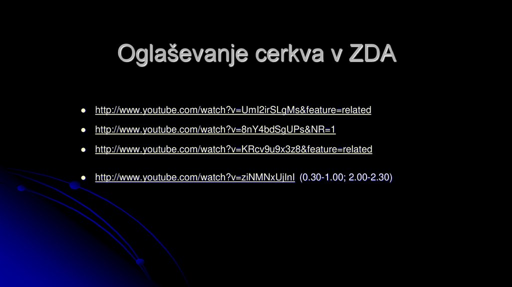 Oglaševanje cerkva v ZDA