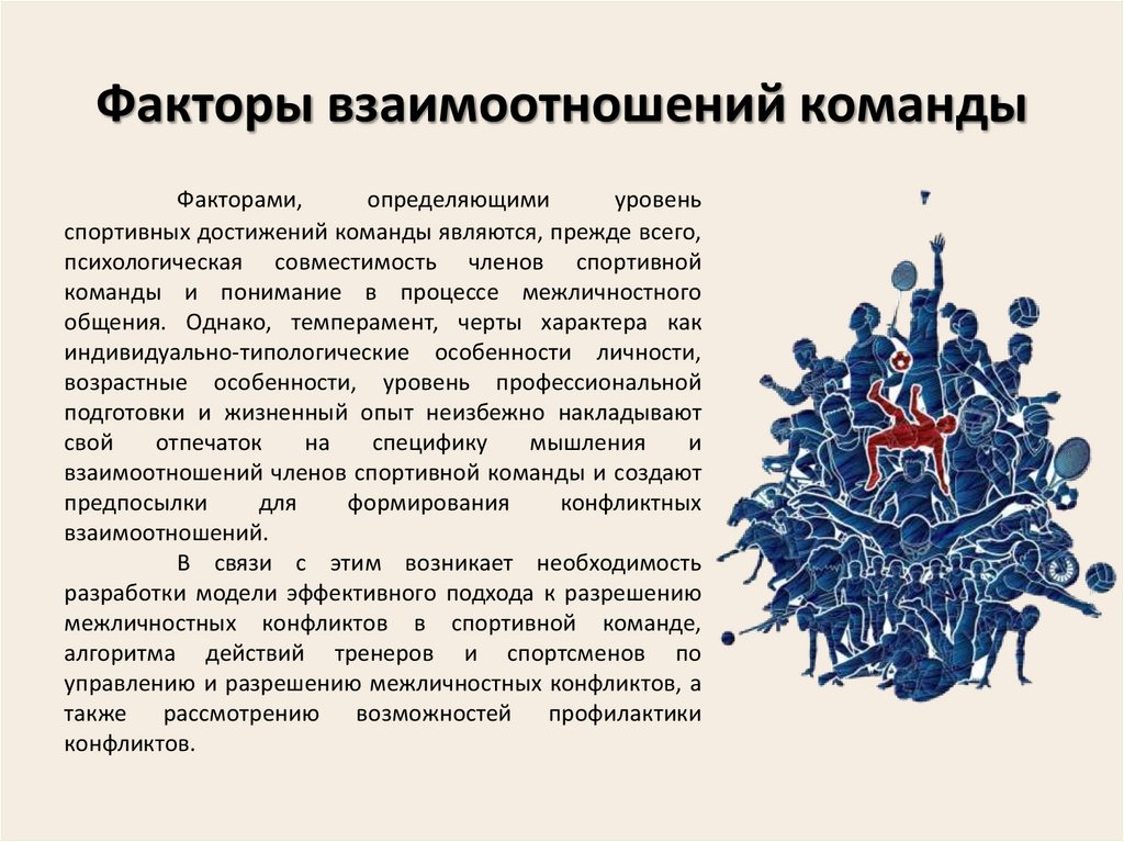 Факторы взаимоотношений команды