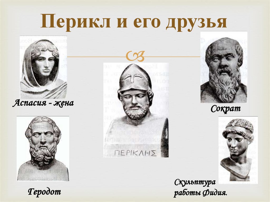 Перикл и его друзья