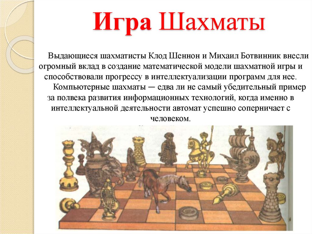 Игра Шахматы