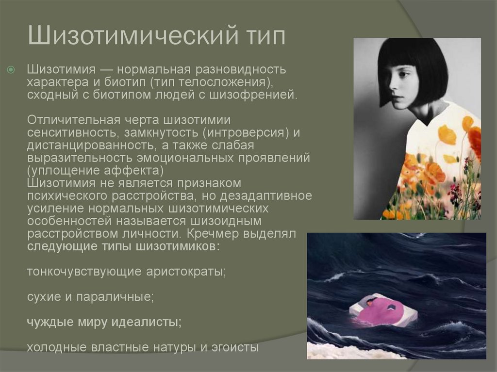 Шизотимический тип