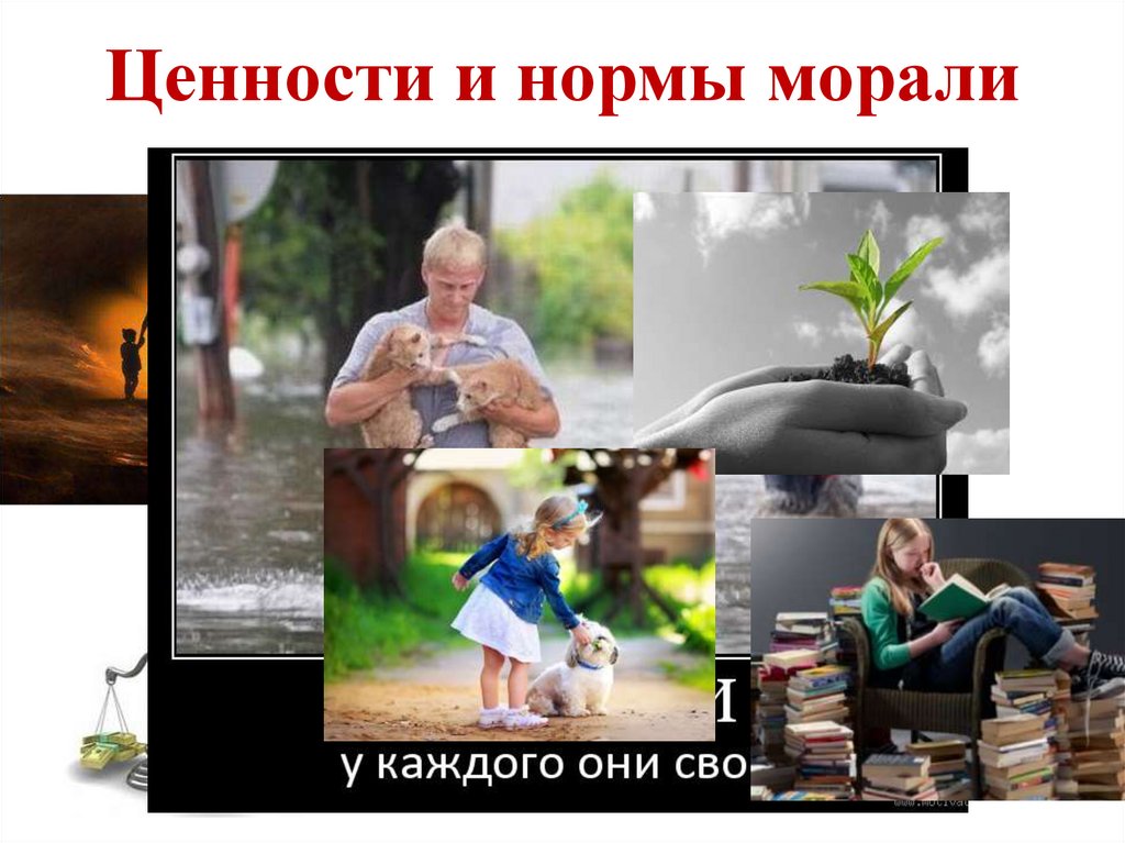 Ценности и нормы морали