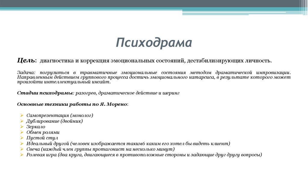 Психодрама