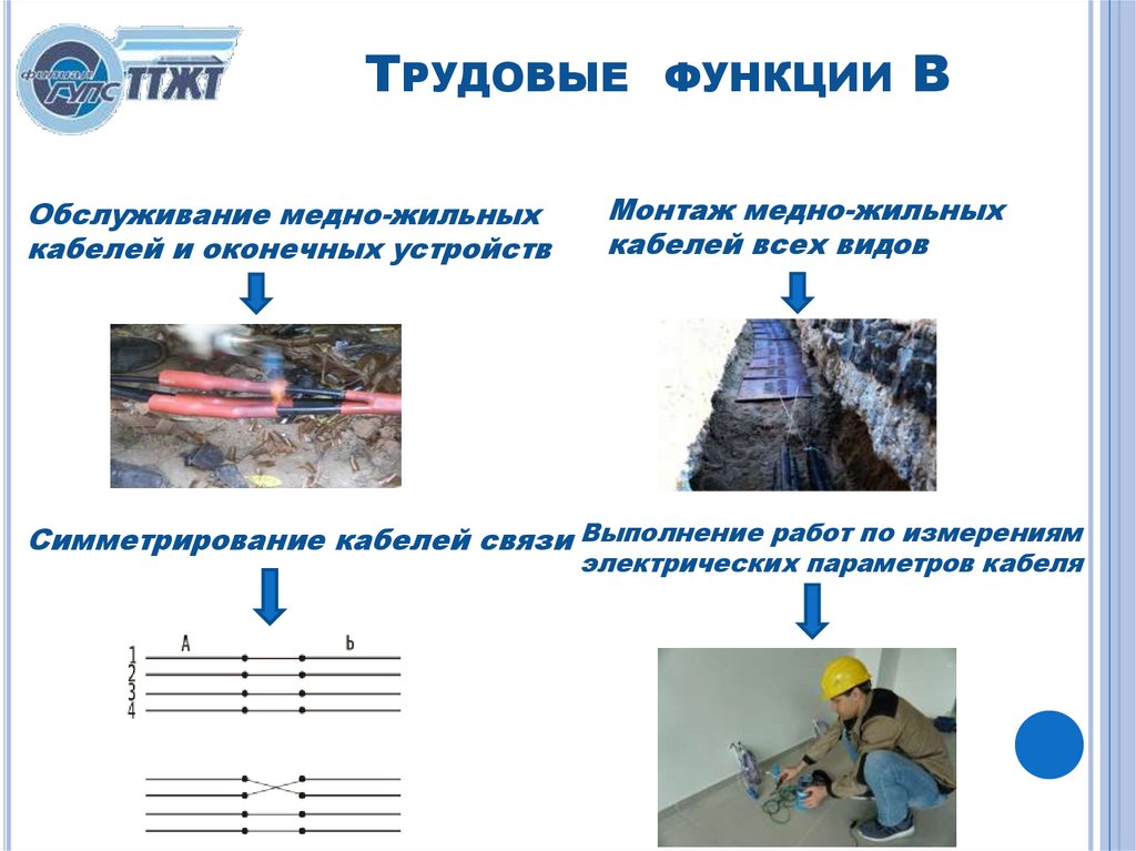 Трудовые функции B