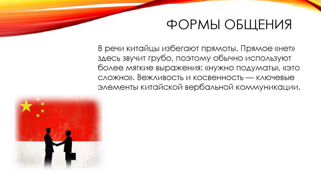 Формы общения