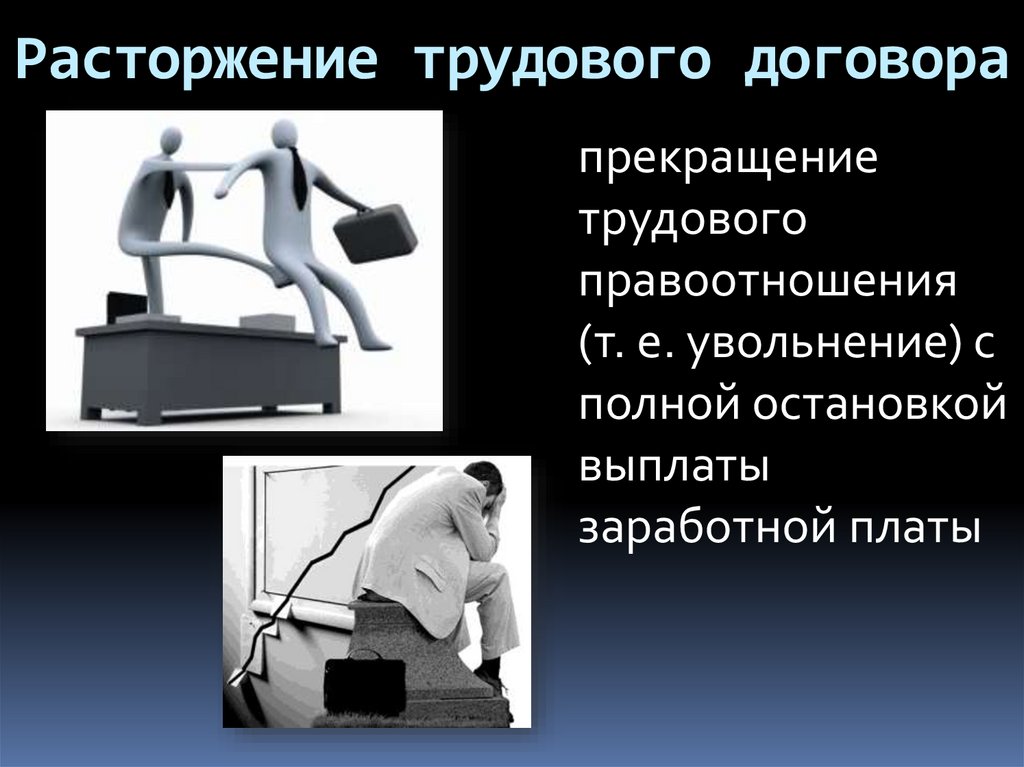 Расторжение трудового договора