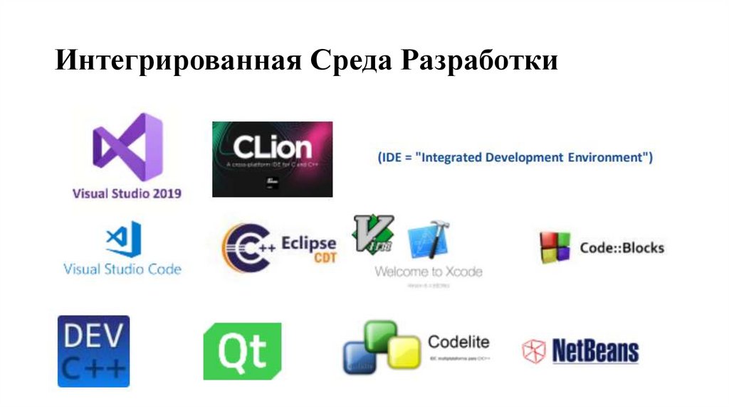 Интегрированная Среда Разработки