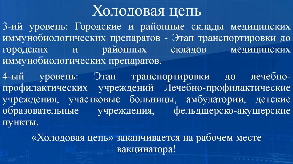 Холодовая цепь