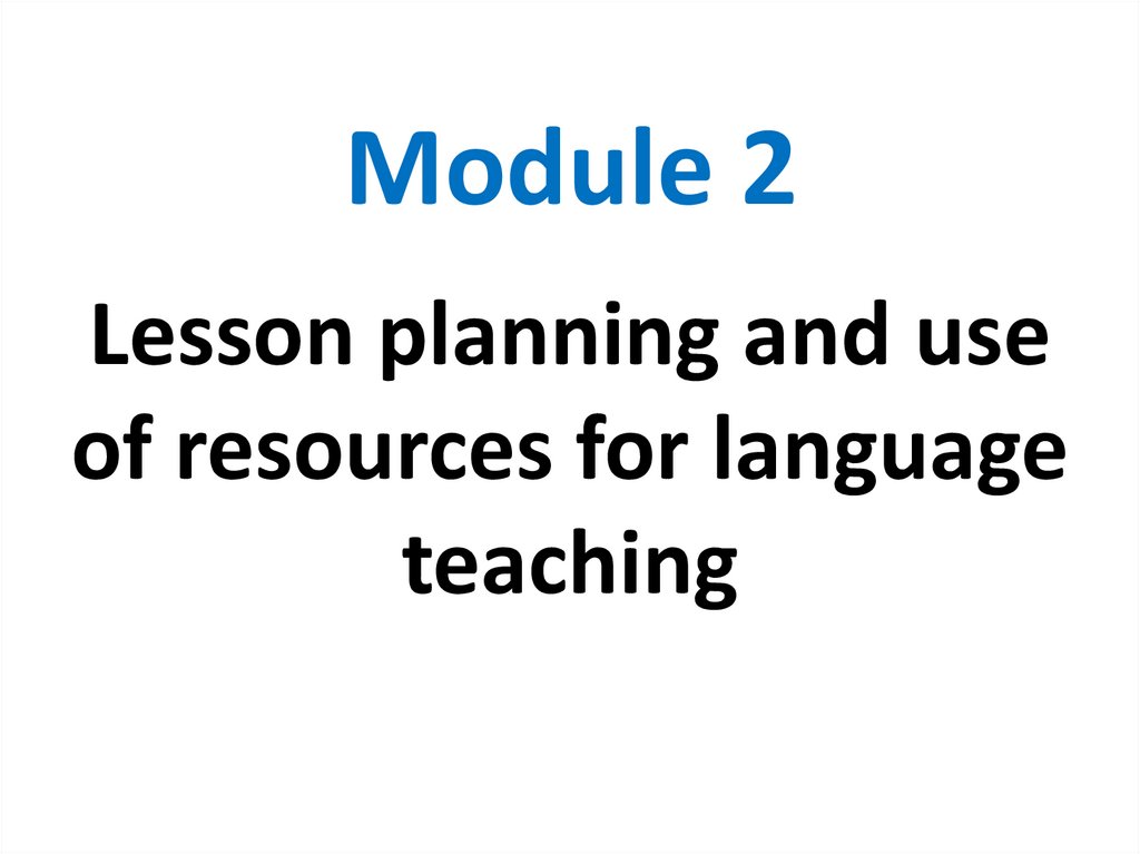 Module 2
