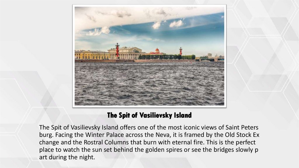 The Spit of Vasilievsky Island