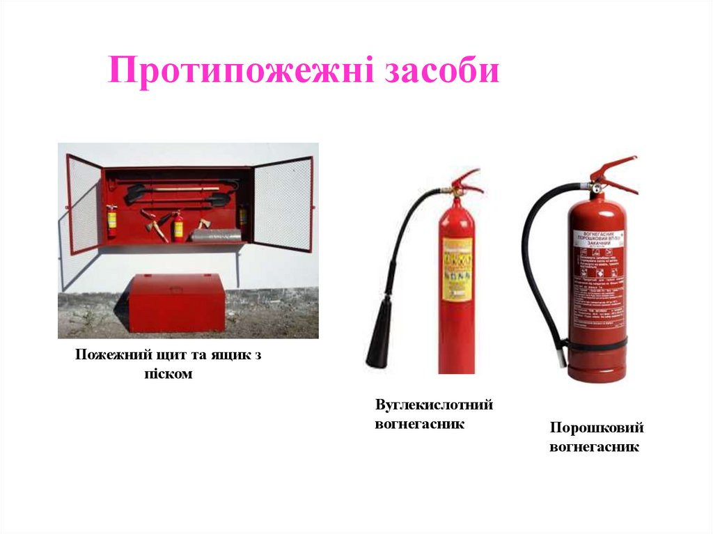 Протипожежні засоби