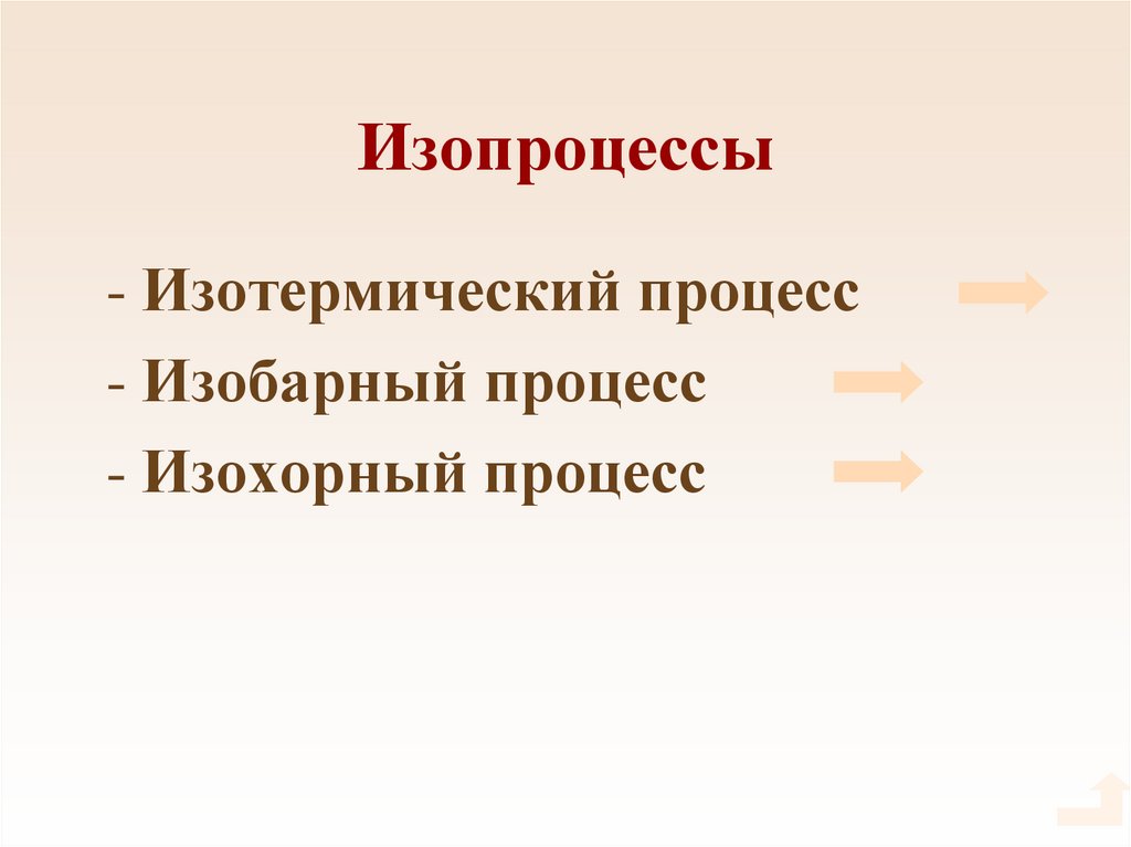 Изопроцессы