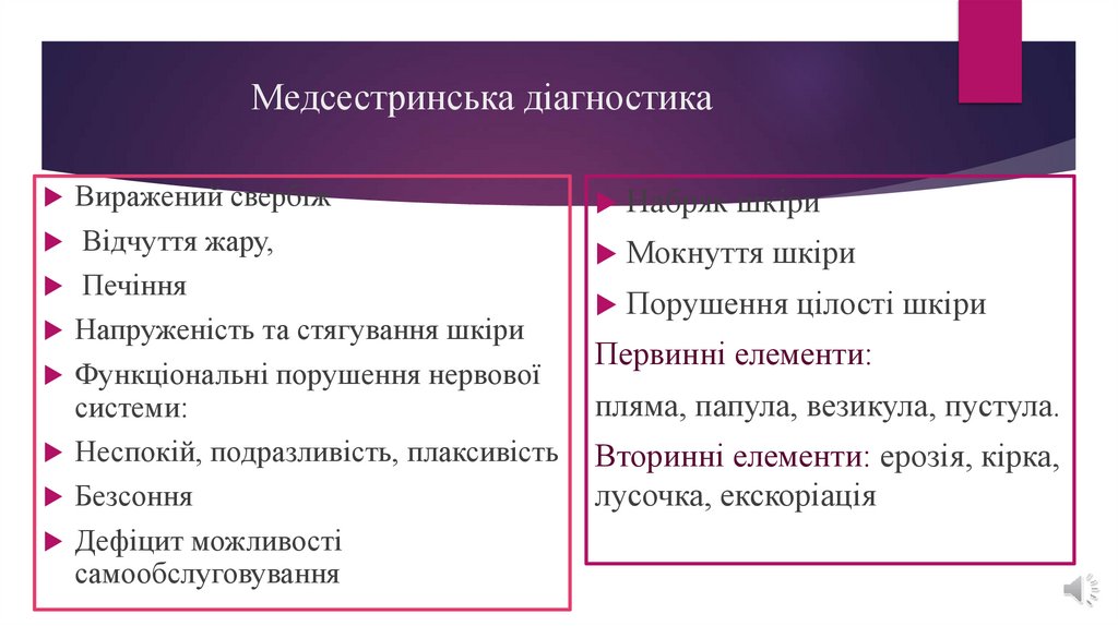 Медсестринська діагностика