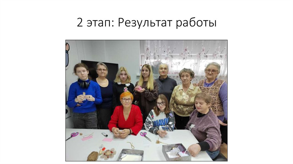 2 этап: Результат работы