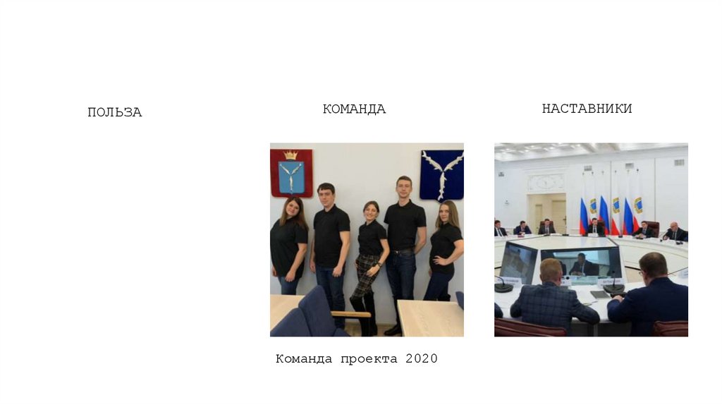 Команда проекта 2020