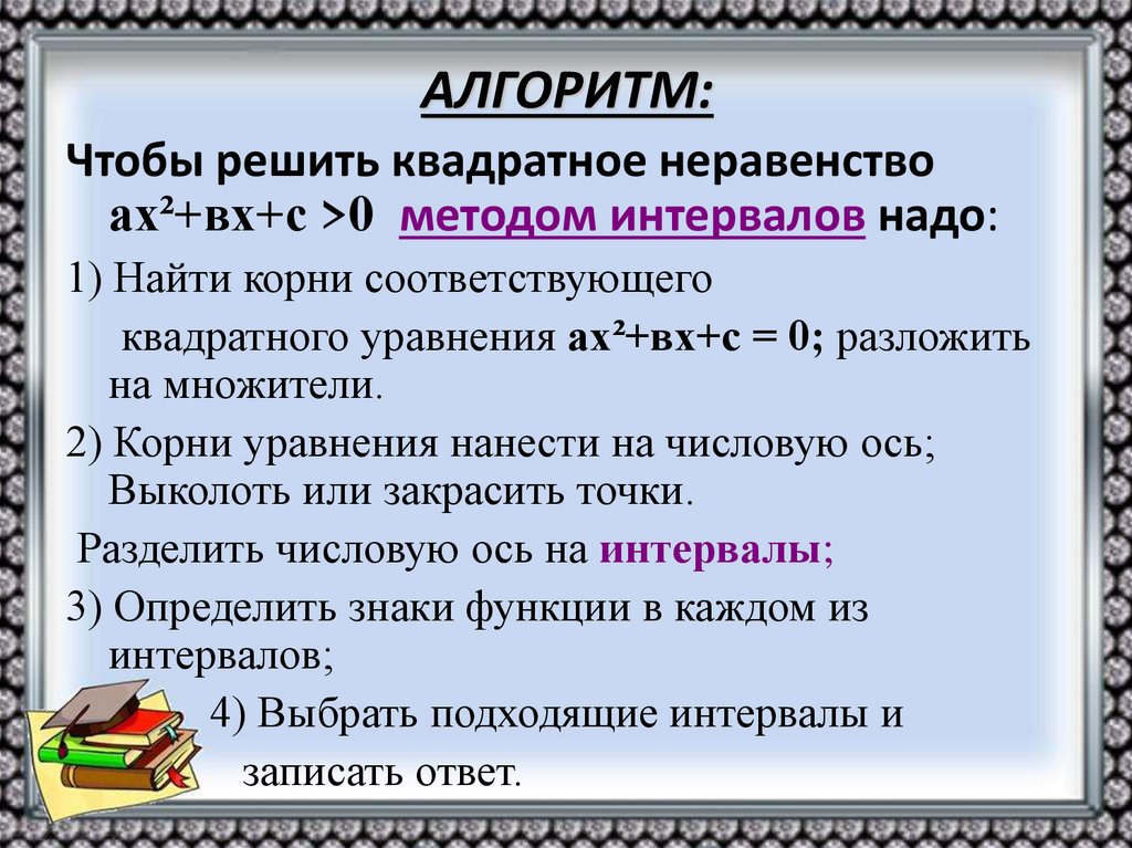 АЛГОРИТМ: