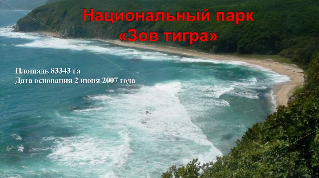 Национальный парк «Зов тигра»